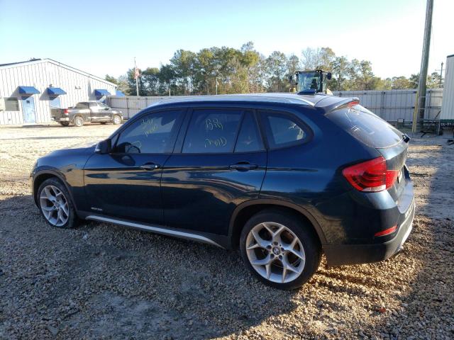 WBAVM1C58FVW58746 - 2015 BMW X1 SDRIVE2 BLUE photo 2