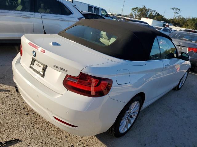 WBA1K5C54FV474223 - 2015 BMW 228 I WHITE photo 3