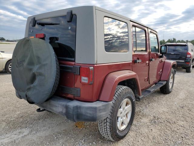 1J4GA59137L113707 - 2007 JEEP WRANGLER S RED photo 3