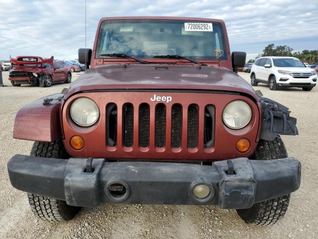 1J4GA59137L113707 - 2007 JEEP WRANGLER S RED photo 5