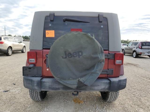 1J4GA59137L113707 - 2007 JEEP WRANGLER S RED photo 6