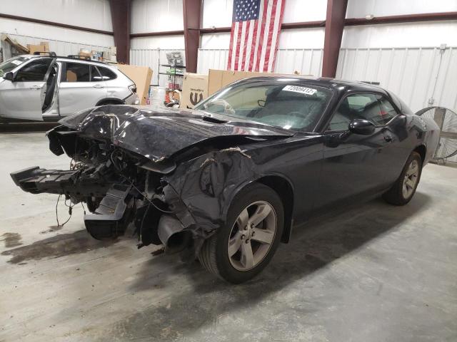 2C3CDYAG5EH176707 - 2014 DODGE CHALLENGER BLACK photo 1