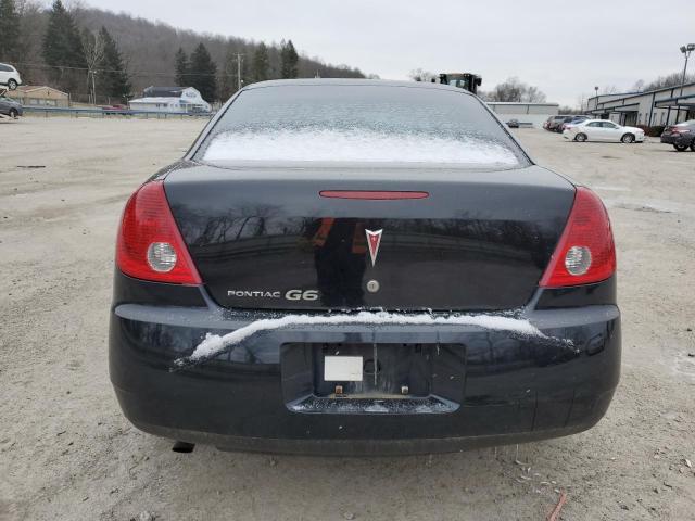 1G2ZF58B474133084 - 2007 PONTIAC G6 VALUE L BLACK photo 6