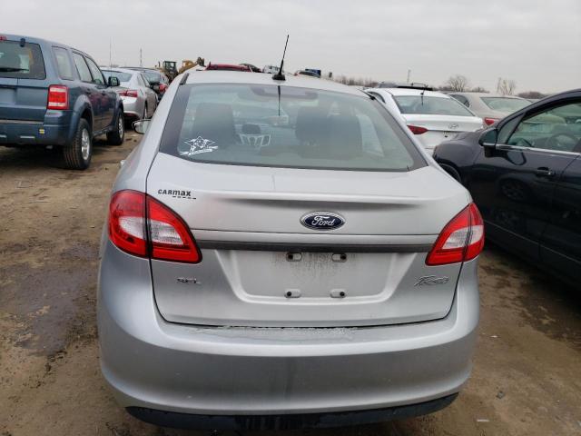 3FADP4CJ3BM106926 - 2011 FORD FIESTA SEL SILVER photo 6