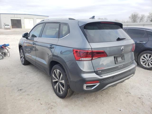 3VVWX7B29NM046249 - 2022 VOLKSWAGEN TAOS SE GRAY photo 2