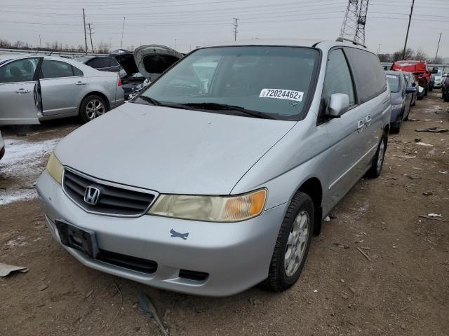 5FNRL18604B026988 - 2004 HONDA ODYSSEY EX SILVER photo 1