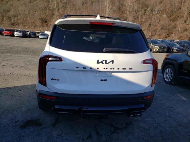 5XYP5DHC5NG296723 - 2022 KIA TELLURIDE WHITE photo 6