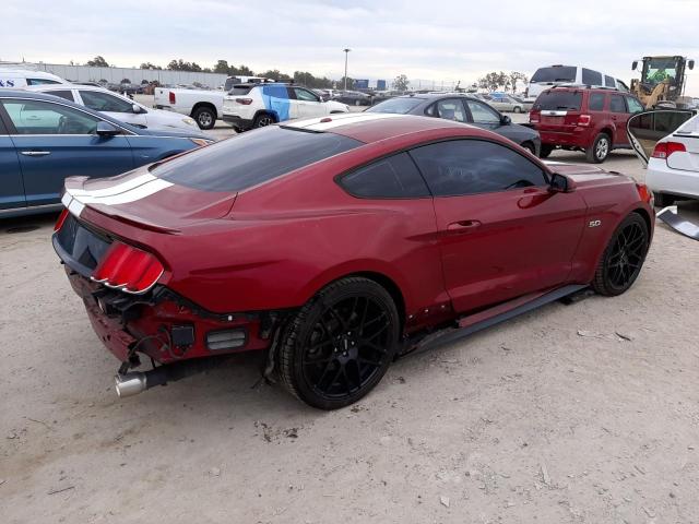 1FA6P8CF8F5354225 - 2015 FORD MUSTANG GT RED photo 3