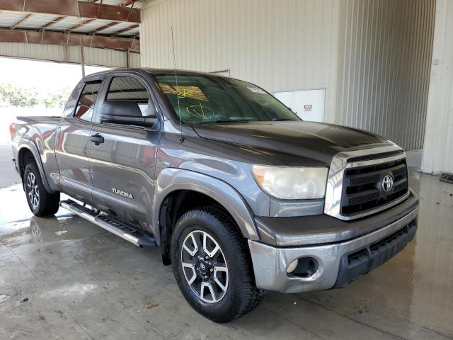 5TFRM5F15CX040207 - 2012 TOYOTA TUNDRA DOU GRAY photo 1