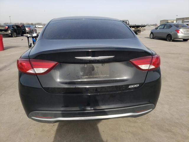 1C3CCCAB2FN715805 - 2015 CHRYSLER 200 LIMITE BLACK photo 6