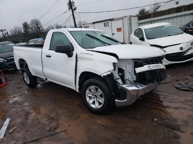 3GCNWAEF5MG****** - 2021 CHEVROLET SILVERADO WHITE photo 4