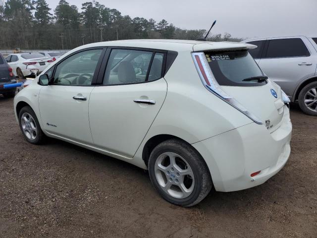 JN1AZ0CP1CT020492 - 2012 NISSAN LEAF SV WHITE photo 2