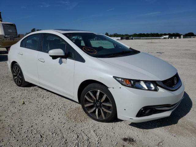 19XFB2F99EE027511 - 2014 HONDA CIVIC EXL 白色 照片 4