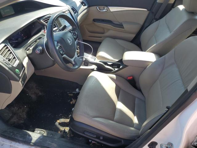 19XFB2F99EE027511 - 2014 HONDA CIVIC EXL 白色 照片 7