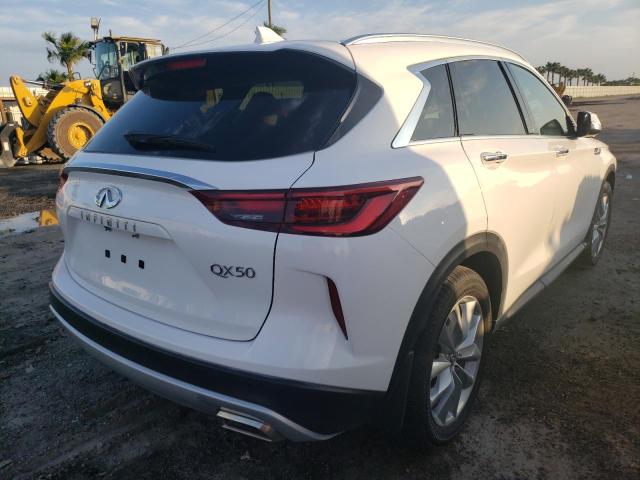 3PCAJ5BA5NF****** - 2022 INFINITI QX50 LUXE WHITE photo 3