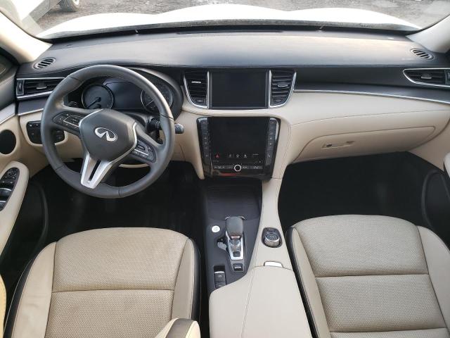 3PCAJ5BA5NF****** - 2022 INFINITI QX50 LUXE WHITE photo 8