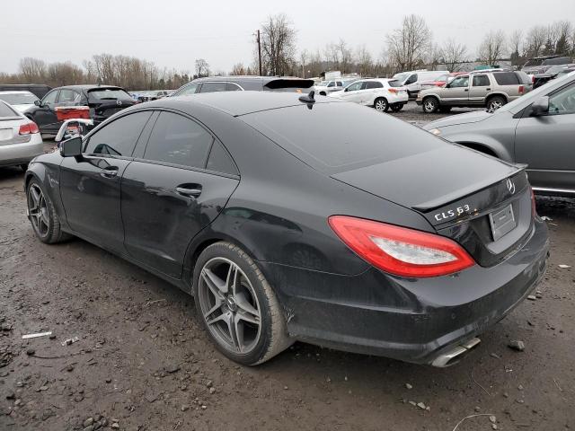 WDDLJ7EB9DA077078 - 2013 MERCEDES-BENZ CLS 63 AMG BLACK photo 2