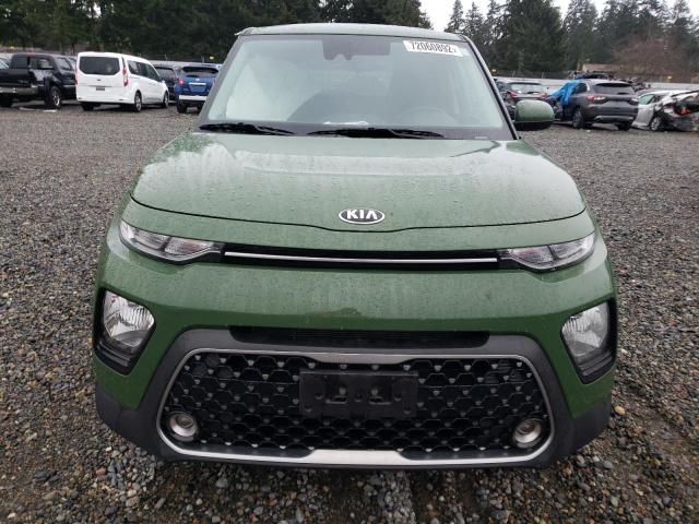 KNDJ33AU1M7135158 - 2021 KIA SOUL EX GREEN photo 5