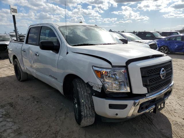 1N6AA1EF7MN504491 - 2021 NISSAN TITAN SV WHITE photo 4