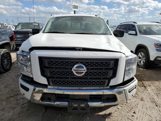 1N6AA1EF7MN504491 - 2021 NISSAN TITAN SV WHITE photo 5