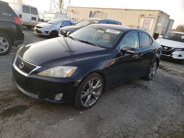 JTHBE262992016700 - 2009 LEXUS IS 350 BLACK photo 1