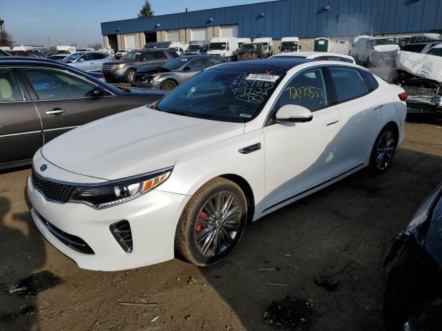 5XXGV4L25GG108322 - 2016 KIA OPTIMA SXL WHITE photo 1