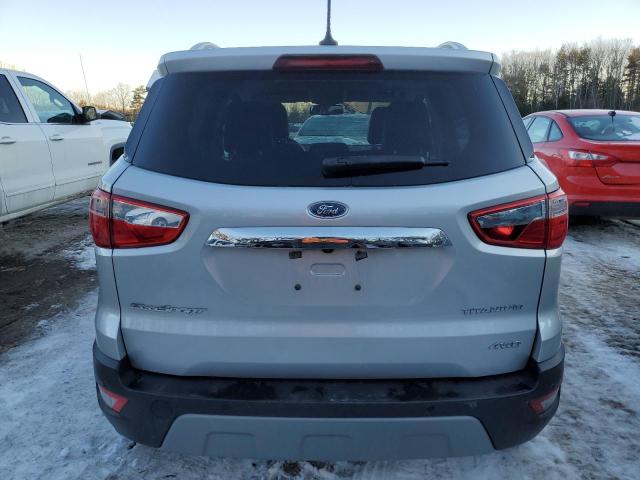 MAJ6S3KL0LC354395 - 2020 FORD ECOSPORT T SILVER photo 6