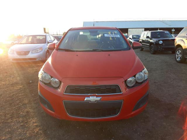 1G1JB5SH5C4113060 - 2012 CHEVROLET SONIC LS RED photo 5