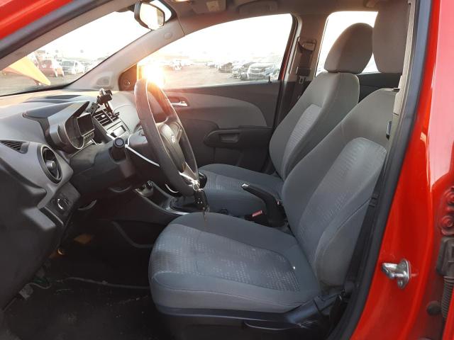 1G1JB5SH5C4113060 - 2012 CHEVROLET SONIC LS RED photo 7