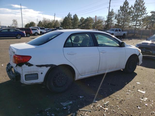1NXBU40EX9Z083048 - 2009 TOYOTA COROLLA BA WHITE photo 3
