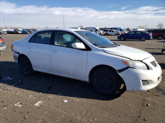 1NXBU40EX9Z083048 - 2009 TOYOTA COROLLA BA WHITE photo 4