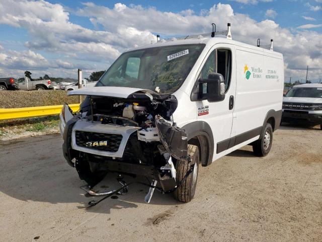 3C6LRVNG6NE109512 - 2022 RAM PROMASTER WHITE photo 2