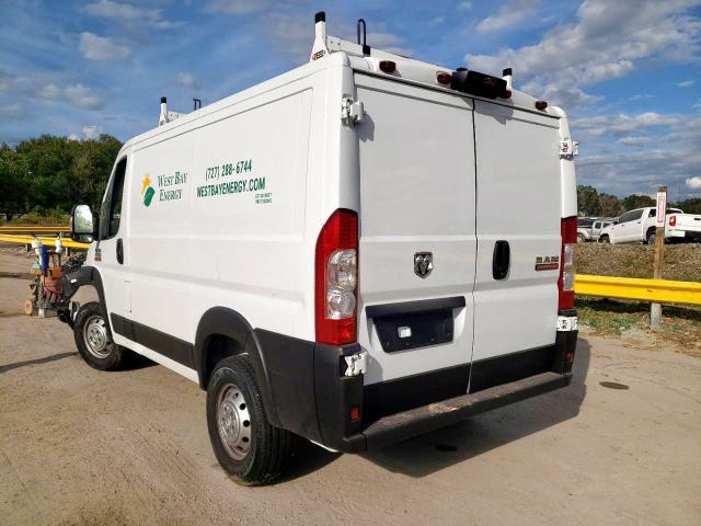 3C6LRVNG6NE109512 - 2022 RAM PROMASTER WHITE photo 3