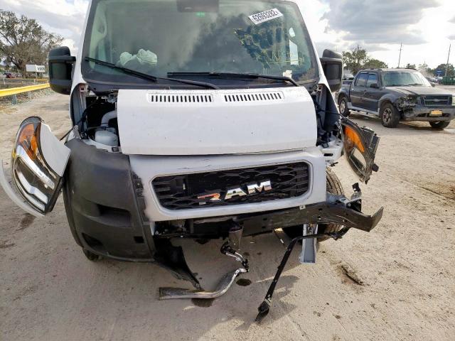 3C6LRVNG6NE109512 - 2022 RAM PROMASTER WHITE photo 9