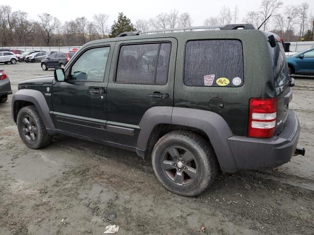 1J4PN3GK6AW169991 - 2010 JEEP LIBERTY RE GREEN photo 2