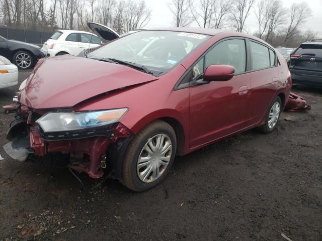 JHMZE2H59AS****** - 2010 HONDA INSIGHT LX RED photo 1