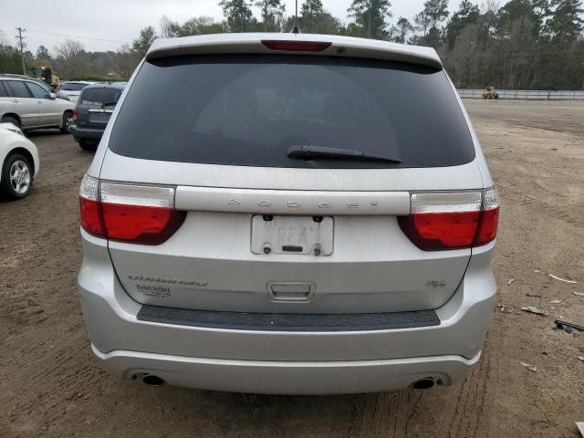 1C4SDHCT3CC146848 - 2012 DODGE DURANGO R/ SILVER photo 6