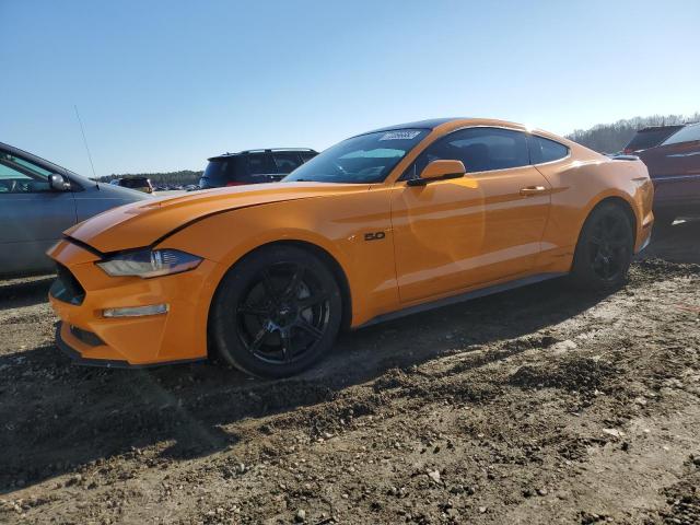 1FA6P8CF7J5111983 - 2018 FORD MUSTANG GT ORANGE photo 1