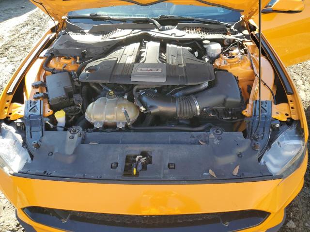 1FA6P8CF7J5111983 - 2018 FORD MUSTANG GT ORANGE photo 11