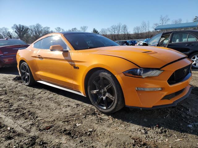 1FA6P8CF7J5111983 - 2018 FORD MUSTANG GT ORANGE photo 4