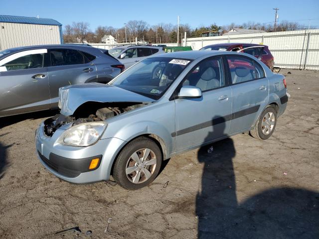 KNADE123986****** - 2008 KIA RIO BASE SILVER photo 1