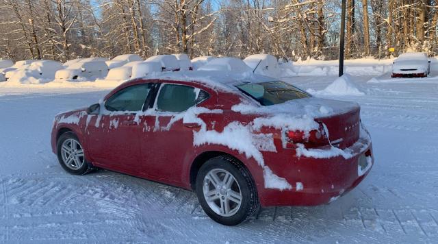 1C3CDZCG6DN526418 - 2013 DODGE AVENGER SX BURGUNDY photo 3