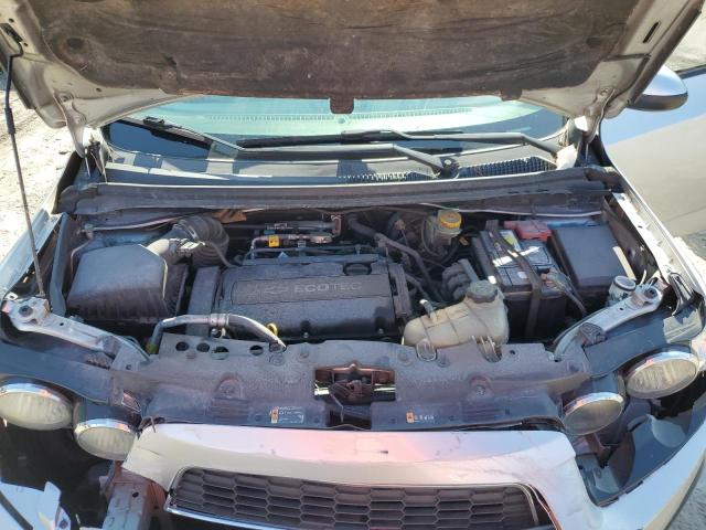 1G1JA5SH3D4237672 - 2013 CHEVROLET SONIC LS SILVER photo 11