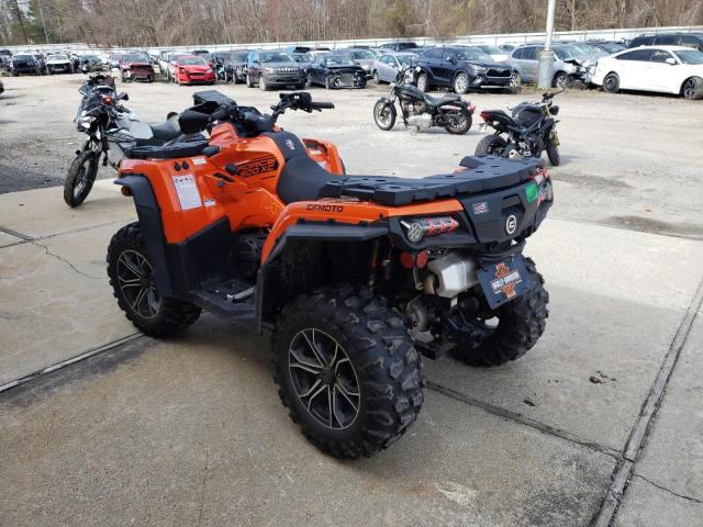 LCELVYZ8XM6007448 - 2021 ATV ALL MODELS ORANGE photo 3