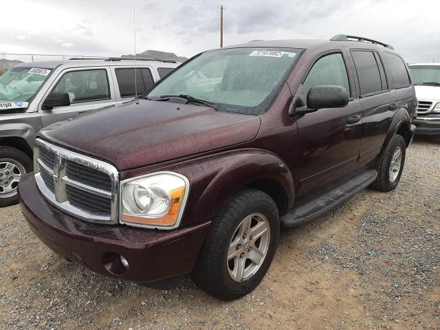 1D4HD48D45F608648 - 2005 DODGE DURANGO SL BURGUNDY photo 1