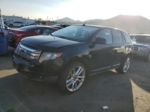 2FMDK30C09BA82942 - 2009 FORD EDGE SPORT BLACK photo 1