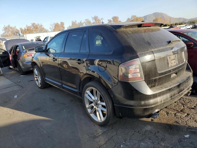 2FMDK30C09BA82942 - 2009 FORD EDGE SPORT BLACK photo 2