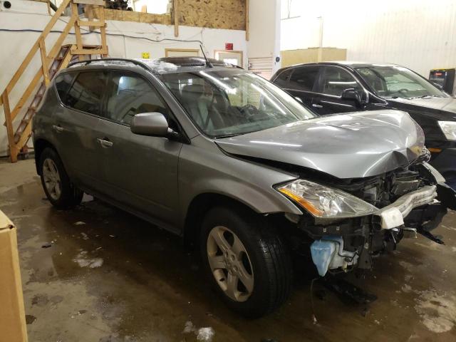 JN8AZ08W65W440218 - 2005 NISSAN MURANO SL GRAY photo 4