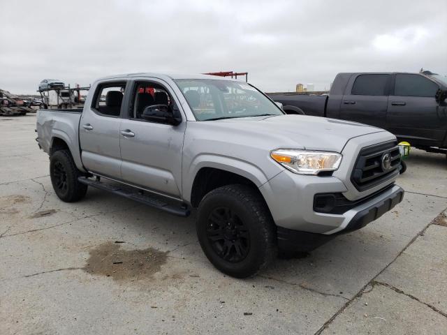 5TFAX5GN4LX188452 - 2020 TOYOTA TACOMA DOU 银色 照片 4