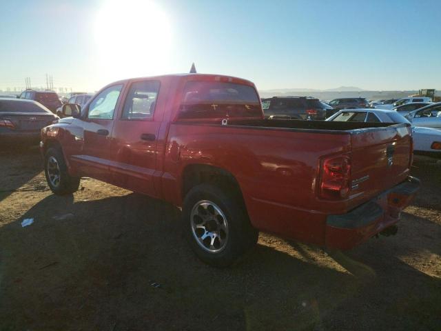 1D7HE48N65S134444 - 2005 DODGE DAKOTA QUA RED photo 2